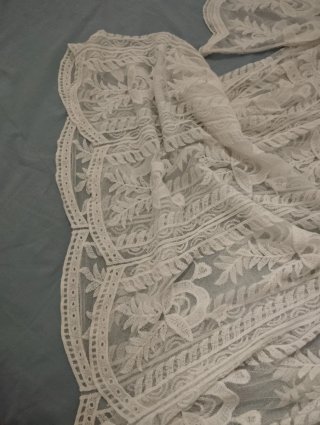 Vestido Verano Playero Encaje Blanco