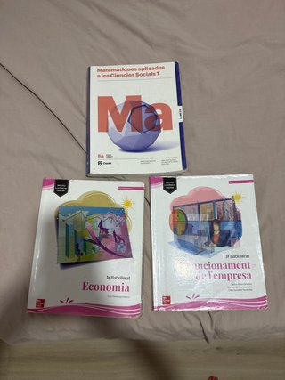 libros primero de bachillerato