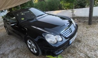 Mercedes C200K Kompressor Coupé Negro