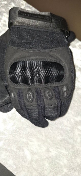 Guantes de Moto Negros. Talla S