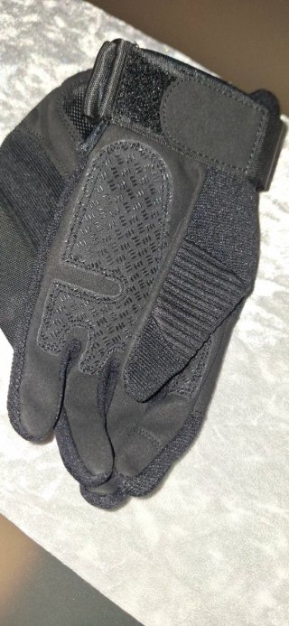 Guantes de Moto Negros. Talla S