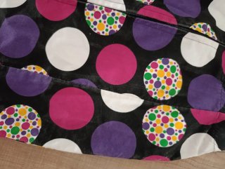 Falda flamenca volantes lunares