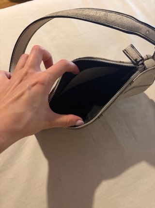 Bolso Zara blanco y negro