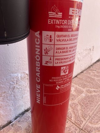 Extintor CO2 Bili 5kg