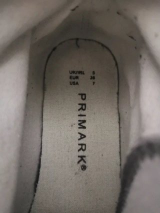 Vendo zapatillas botas lona T38 primark