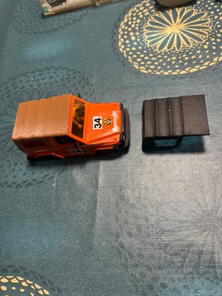 Carrocería Mercedes STS Scalextric Exin