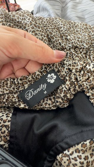 Vestido Danily Animal Print Talla M