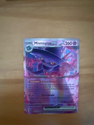 Mismagius EX PS260 Carta Pokémon