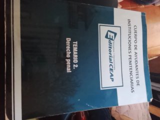 Libros ceap ayudante instituciónes penitenciarias