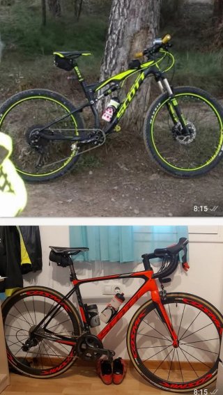 Bicicleta Scott Carretera y Montaña