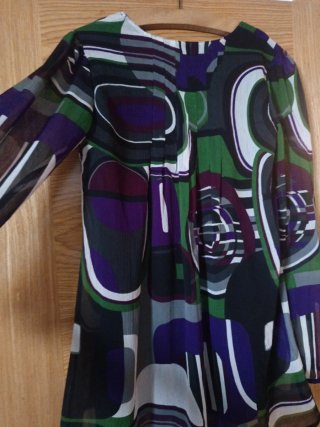 Blusa New Look gasa estampada M/38