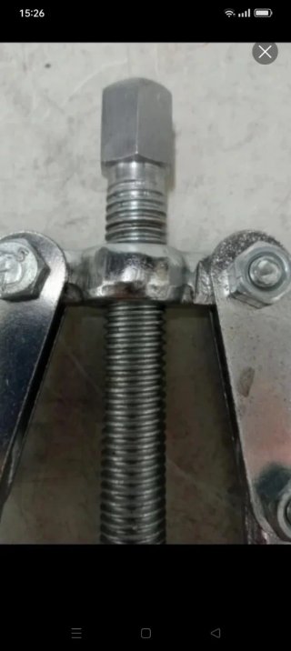 Extractor de dos patas y 100mm