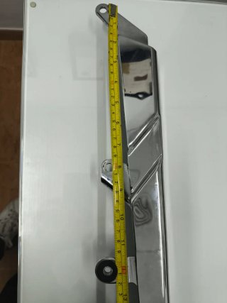 Cubre correa moto cromado Harley softail stand