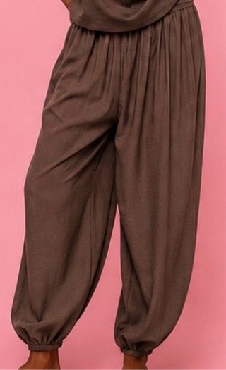Pantalón ancho mujer talla única