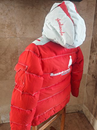 Avalanche ESF down anorak la Plagne Paradiski