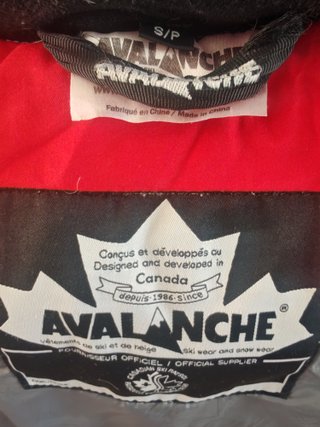 Avalanche ESF down anorak la Plagne Paradiski