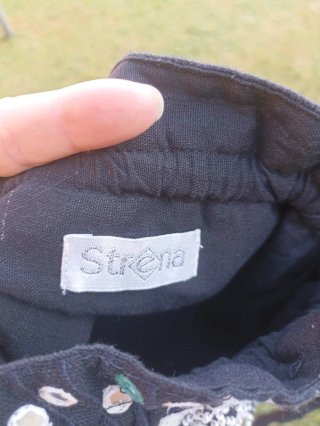 Bolso Strena bordado con flecos
