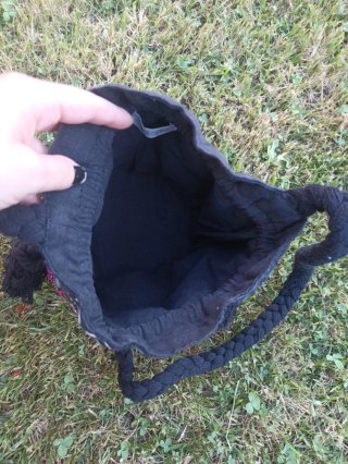 Bolso Strena bordado con flecos