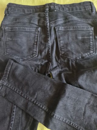 Pantalón mujer Mango negro