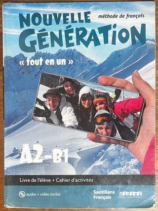 NOUVELLE GENERATION A2/B1 LIVRE/EXERCICES+CD+DVD