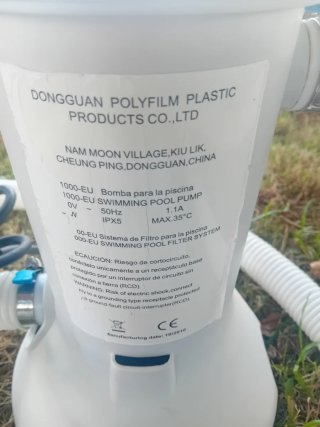 Bomba depuradora piscina Polyfilm Rp1000-EU