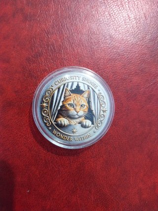 Preciosa Moneda Conmemorativa.