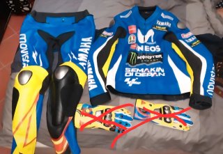 Tuta 2 pezzi Valentino rossi 46