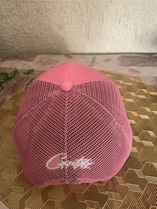 Gorra Corteiz Rosa Estrellas y Crucero