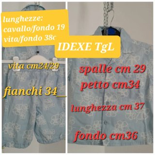 Completo Hawaiano Idexe' 4/7 anni