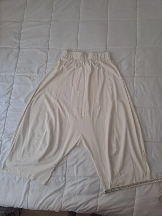 Pantalones Lurdes Bergada blancos Talla S