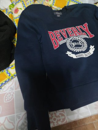 Sudadera Azul Marino Primark Talla M