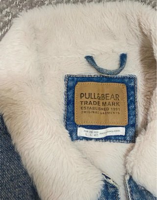Chaqueta Vaquera Pull&Bear Hombre Azul