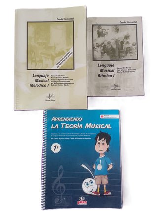 Libros Música Conservatorio Grado Elemental I