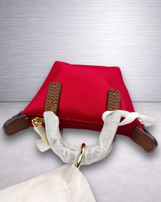 Tommy Hilfiger Llavero Mini Tote Bag Rojo Nuevo