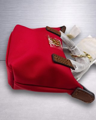 Tommy Hilfiger Llavero Mini Tote Bag Rojo Nuevo