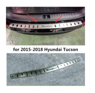 Protector Parachoques Trasero Tucson 2015-2018
