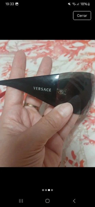 Gafas de sol Versace negras