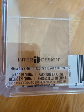 Caja Organizadora InterDesign Acrílico