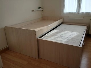 Cama juvenil 2 camas + 3 cajones