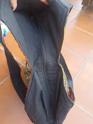 Bolso tipo tote con espejos