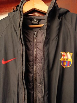 Anorak/Parka Barça Nike Negra Multicolor