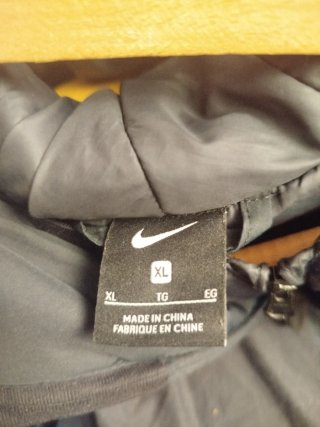 Anorak/Parka Barça Nike Negra Multicolor
