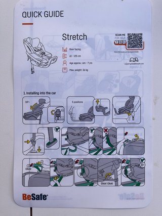 Silla de coche BeSafe negra