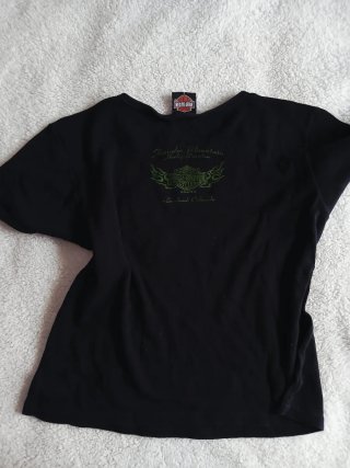 Camiseta Harley Davidson Negra Talla L