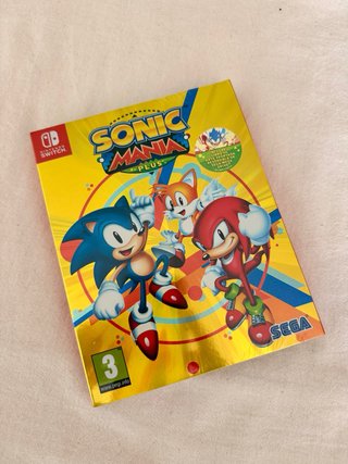 Sonic Mania Plus Nintendo Switch + Póster