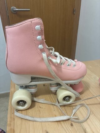Patines Oxelo rosas talla 35