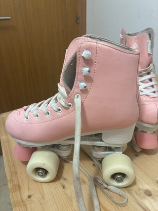 Patines Oxelo rosas talla 35