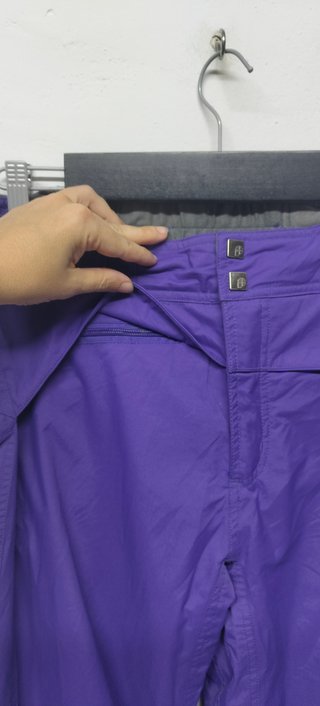 Protest Pantalón Ski Impermeable Mujer L Morado