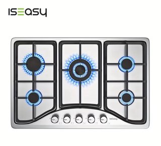 Placa de Gas ISEASY Acero Inox