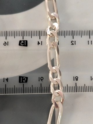 Cadena de plata unisex nueva